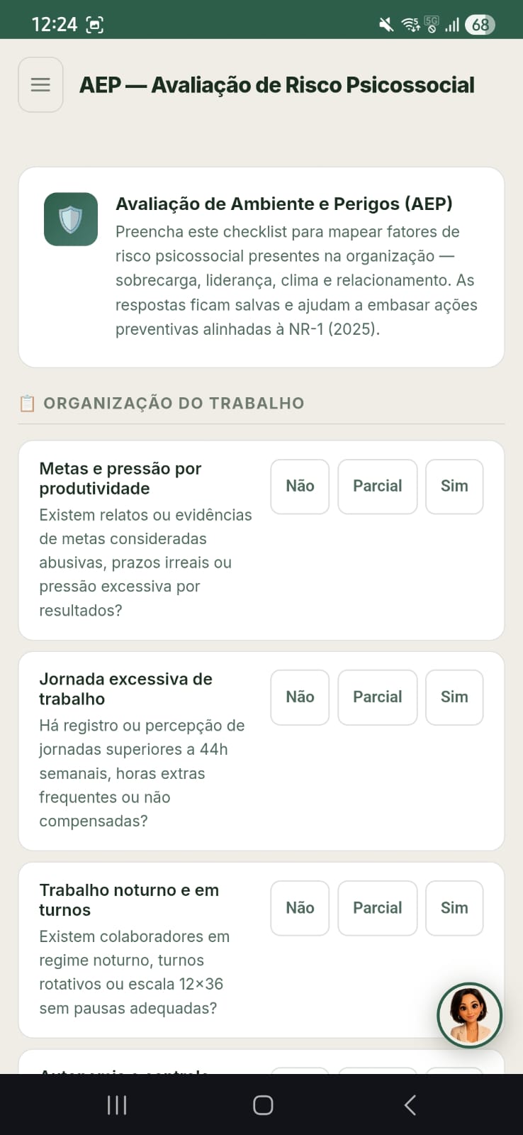Tela do app Ranne Care